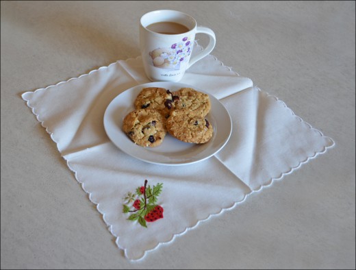 Enjoy your Golden Oats Biscuits with Blueberries and Coffee