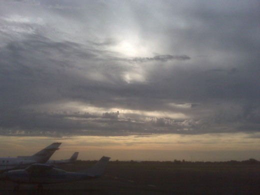 Airport Sky