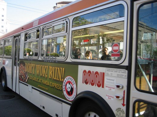 Mother would ride the San Francisco Muni buses.