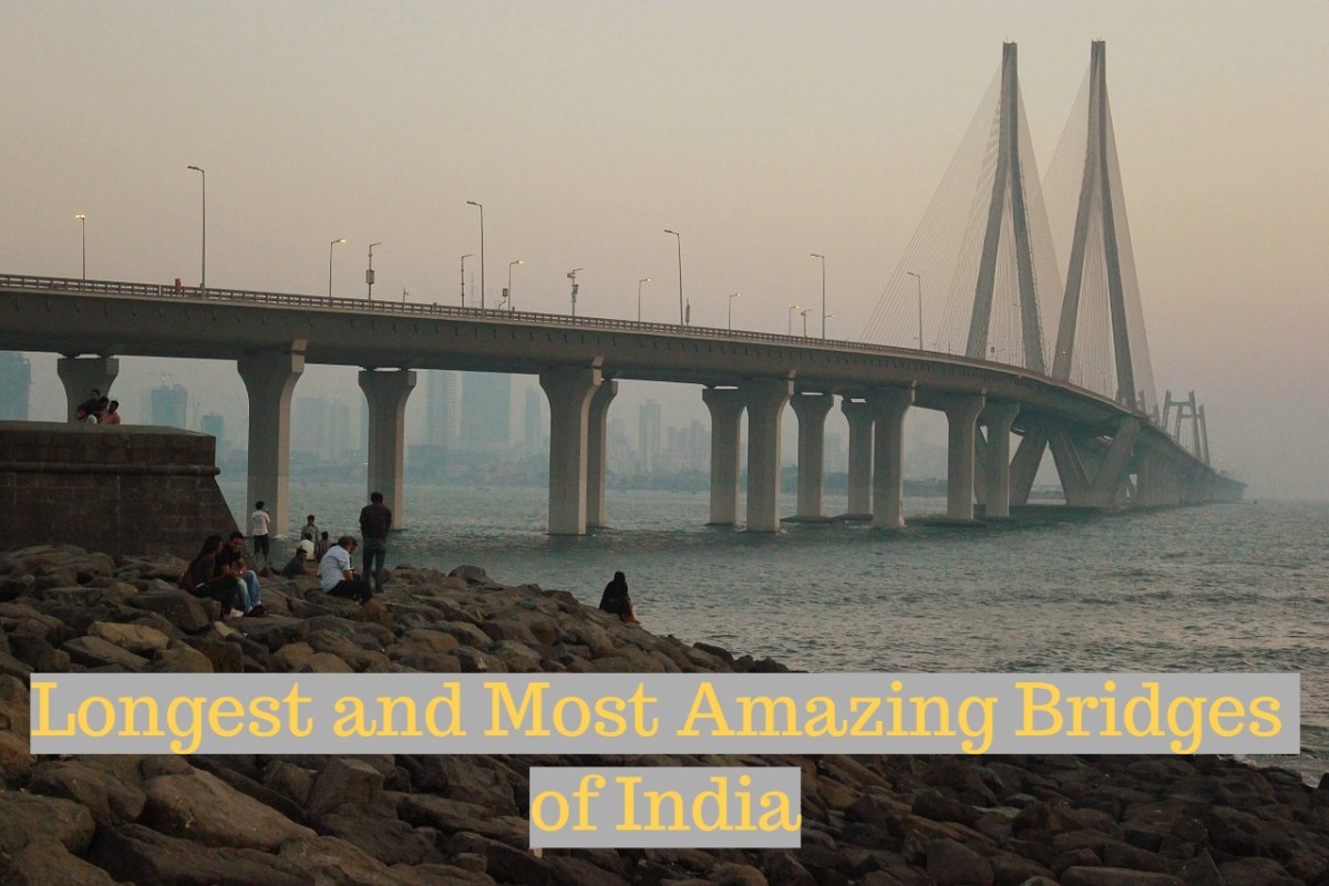 The Bandra-Worli Sealink is the third largest and the most famous among all.