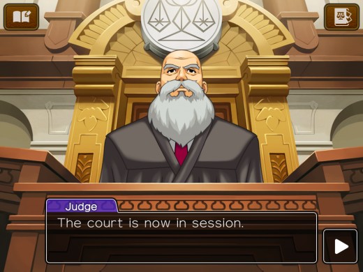 The Judge from the Ace Attorney series.