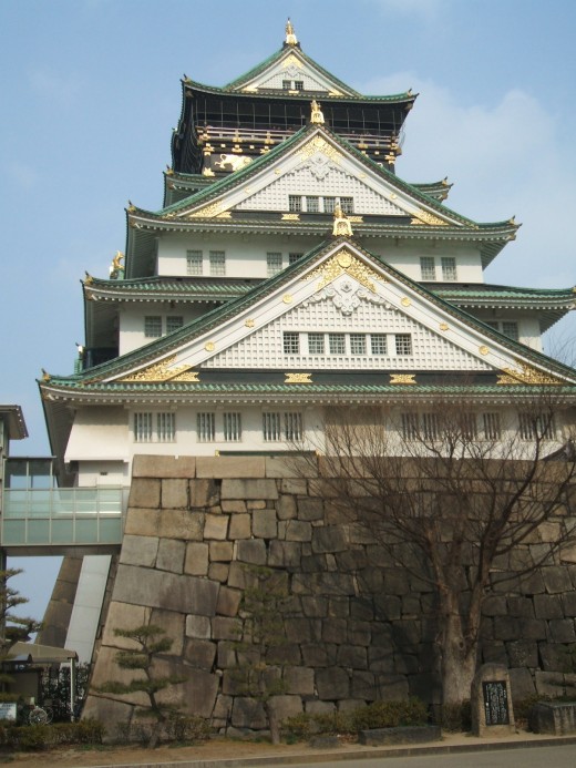 The mighty Osaka Castle is nowhere near my university