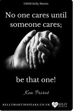 No one cares until someone does care