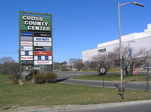 Cross County Center, New York an early counterpart of Frandor, recently renovated