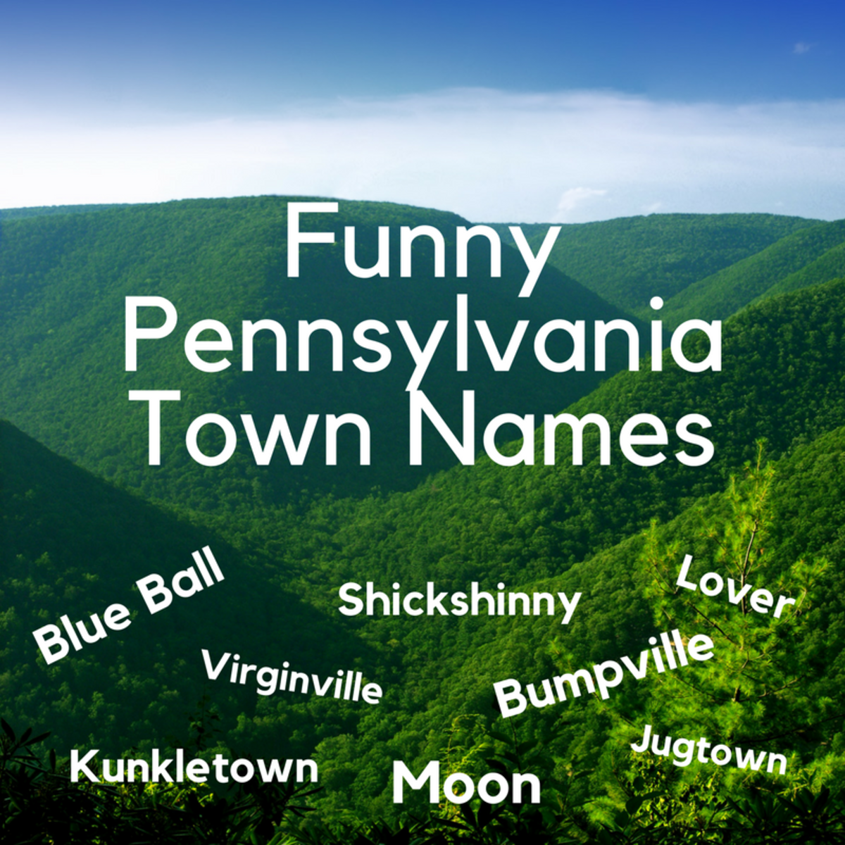Funny Pennsylvania Town Names Wanderwisdom
