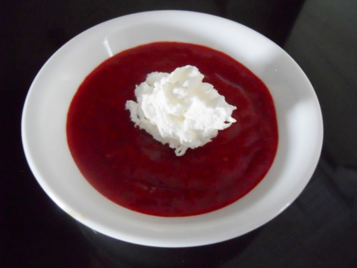 Red Berry Pudding Recipe