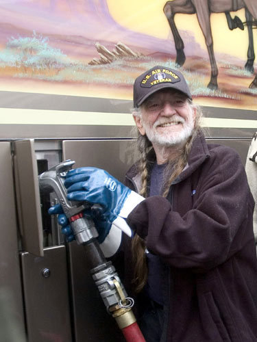 I doubt that gloves are necessary for biodiesel. 