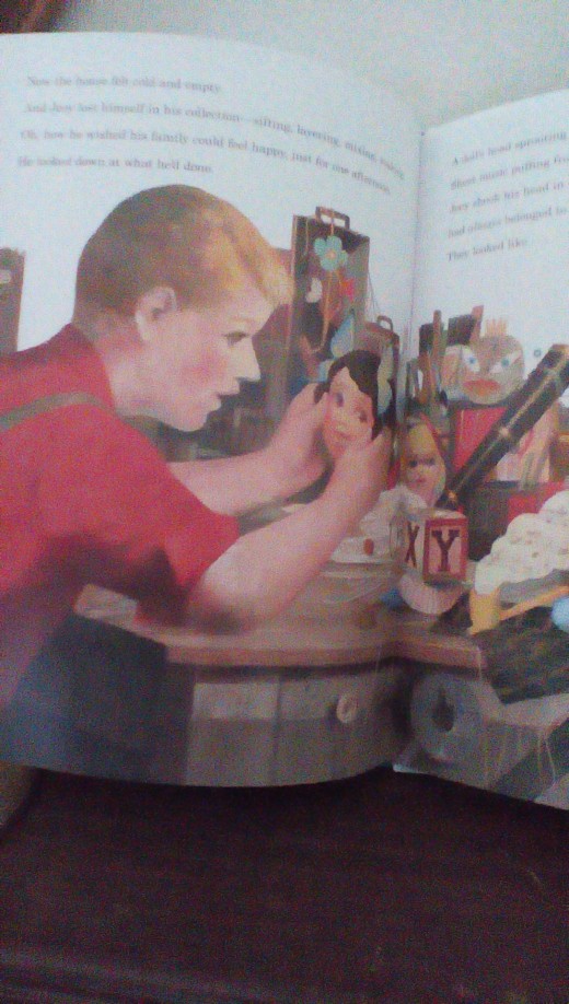 Joey organized his collection to create a museum