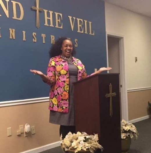 Marissa at church 