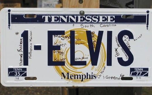 License plates give travelers plenty of game options. This vanity plate is easy to decipher, but what about the other vanity plates on the road?