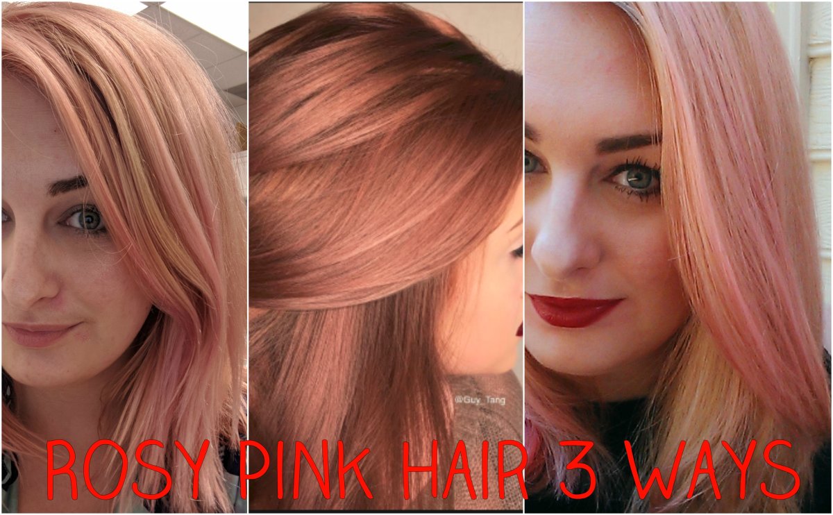 Hair Diy Three Ways To Get Rose Gold Pale Pink Hair Bellatory