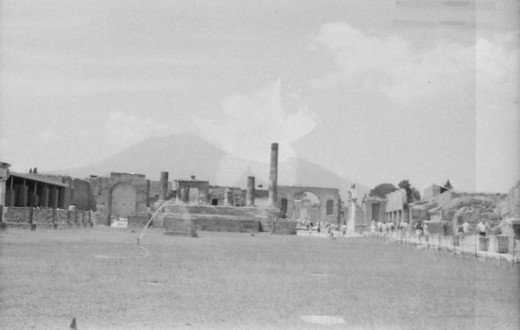 Pompeii and a Volcanic shadow