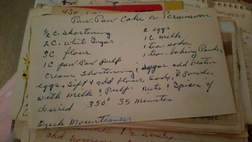 Although handwritten, this card notes a source for the recipe. Check the tips below for making this uniquely your own recipe that you can post online. 
