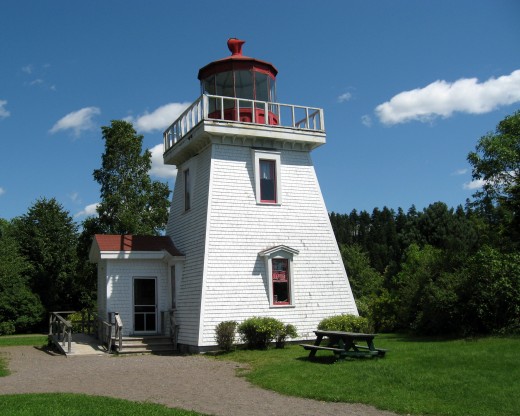 Lighthouse, now used as a visitor's center