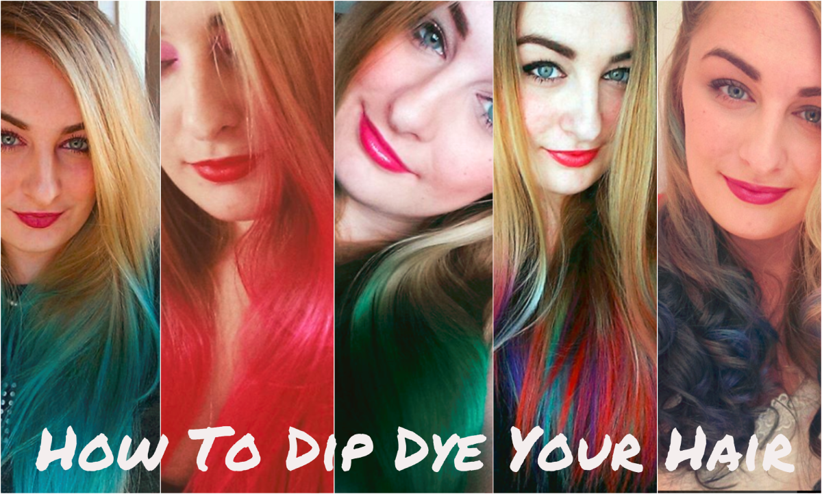 Hair Diy How To Dip Dye Your Hair Bellatory
