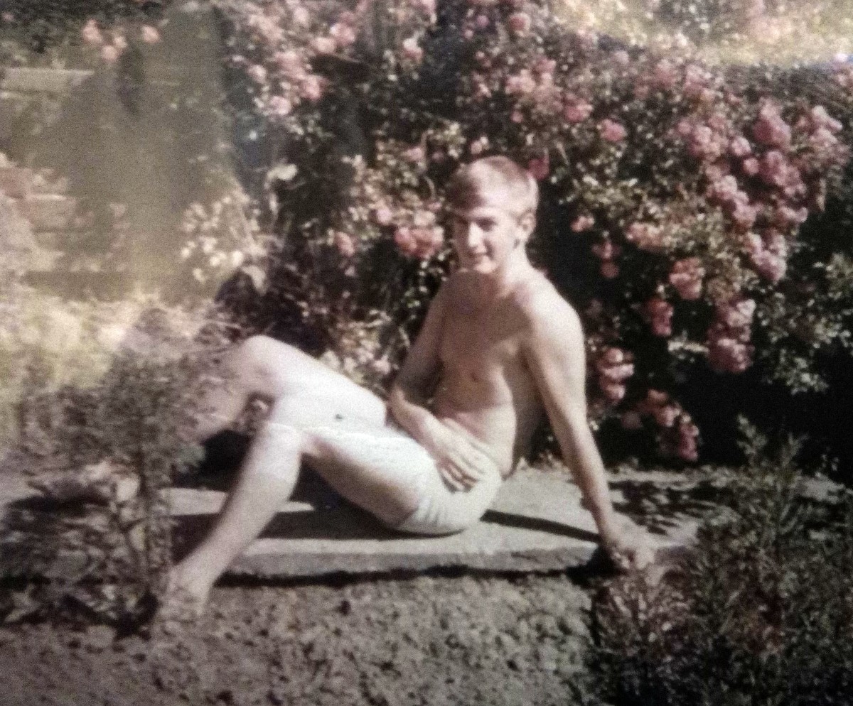 My big brother, Eric, in his teens.