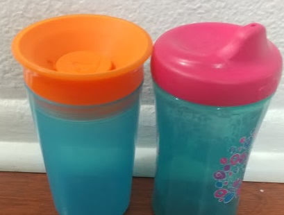 2 of my successful sippy cups