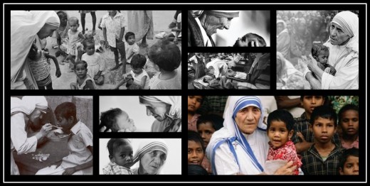 Mother Teresa, the Loving Mother of Humanity.