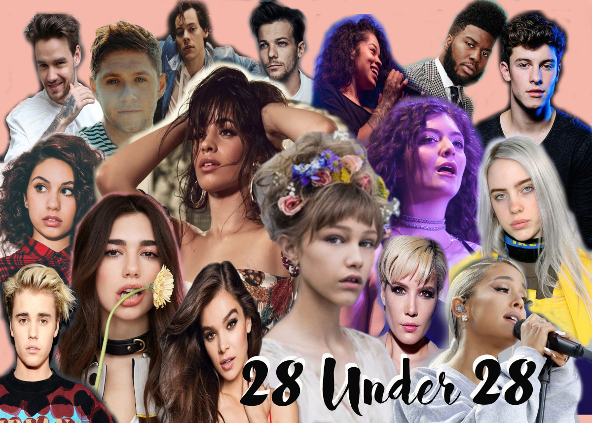 Top 28 Hottest and Most Popular Solo Singers Under 28 | Spinditty