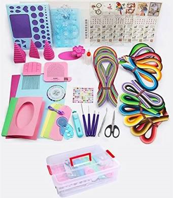 Some of the tools you will need for paper quilling