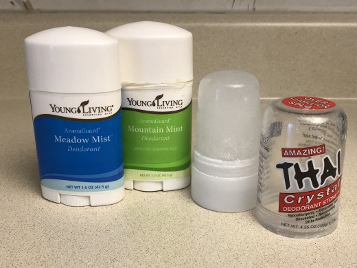 My Current Go-To Deodorants- Young Living and Thai Crystal