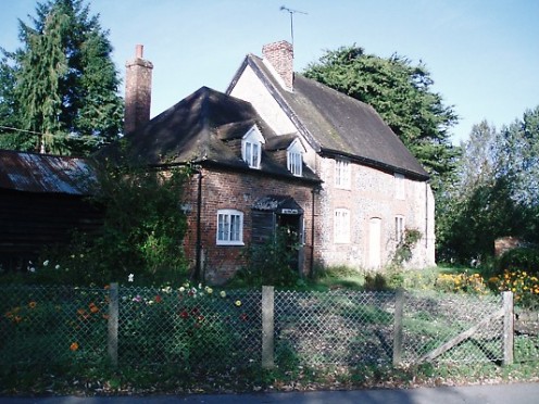 Ben's old family house where he was born the youngest of 12 children and named Ben, being the youngest of the 'Marsh Tribe' as his brother Albert said.