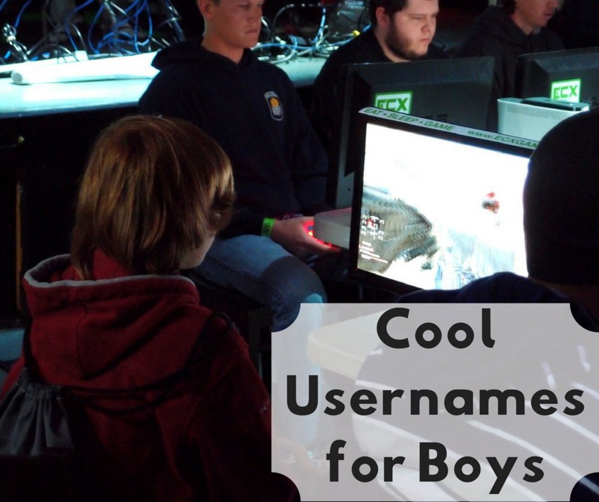 Gamer Cool Youtube Names For Boys