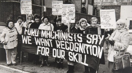 The real-life women strikers
