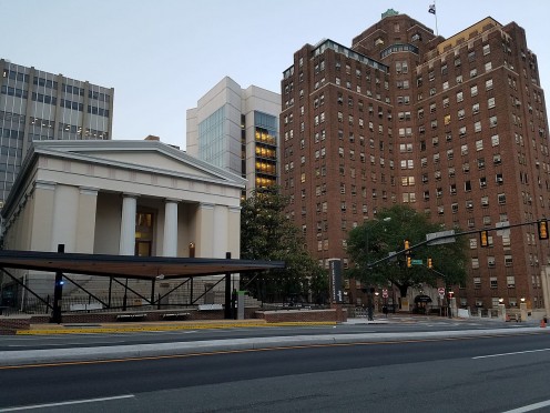 VCU Medical Center and local bus rapid transit station.