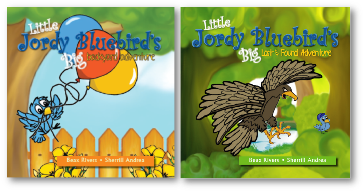 Writers have a lot to say! Here are two more children's books I've published using my pen name, Beax Rivers. These follow the courageous adventures of a little bird who uses his social skills and creativity to overcome obstacles.