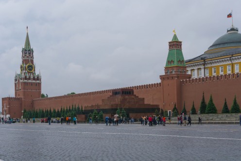 Red Square and the Kremlin Walls
