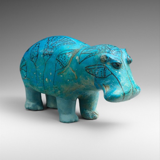 This Ancient Egyptian artifact, nick named William the Hippopotamus is the Museum's mascot,