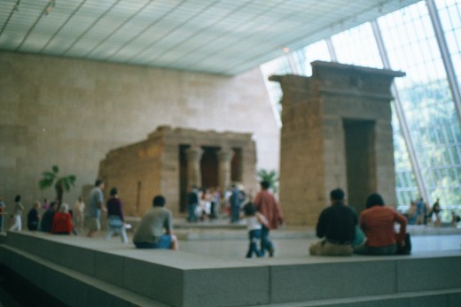 The Temple of Dendur, September 2001.