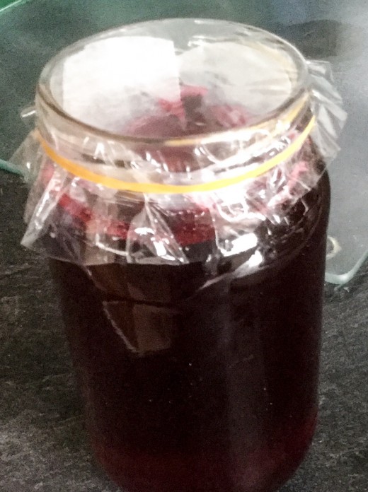 Looks good and tastes good. I sieved the mixture which means there is not as much jam/jelly as there could have been. But it tastes great. Next time I will stone the fruit