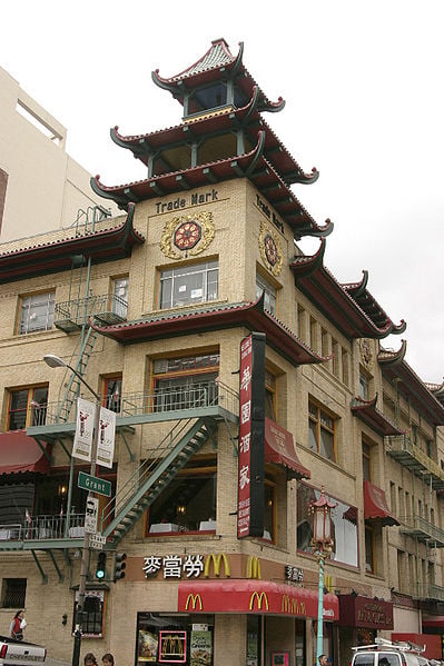 Corner of Chinatown where ancient tradition meets McDonald's 