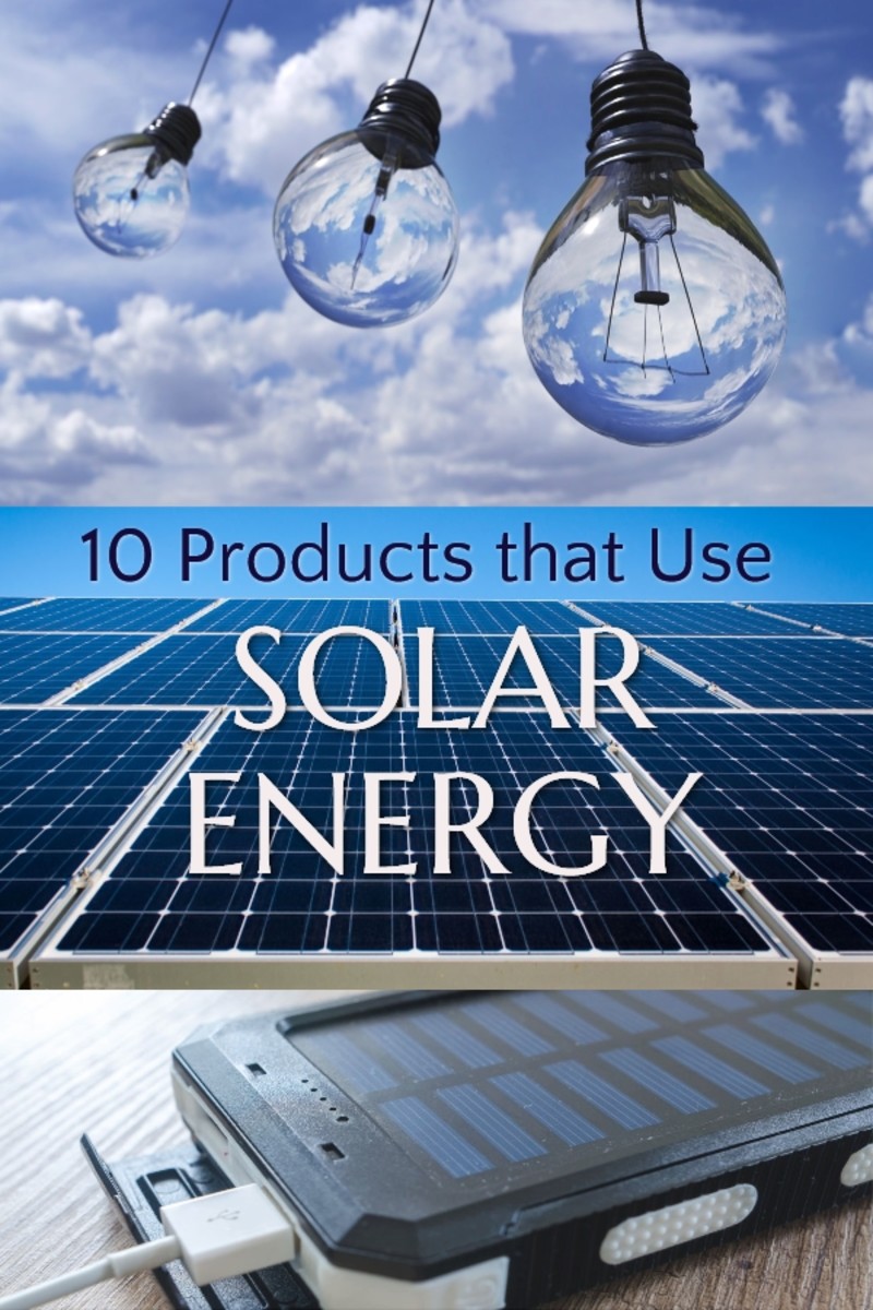 10 Products That Use Solar Energy