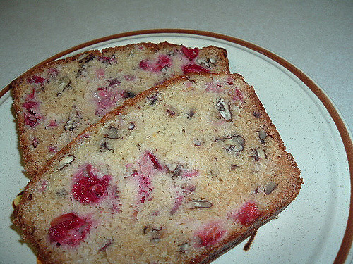 Cranberry nut bread