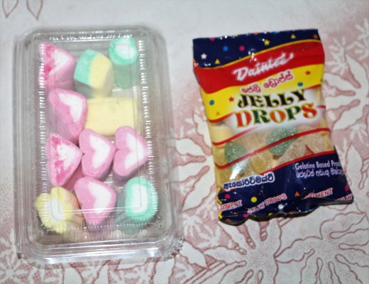 Marshmallows and Jelly Drops/ Jujubs