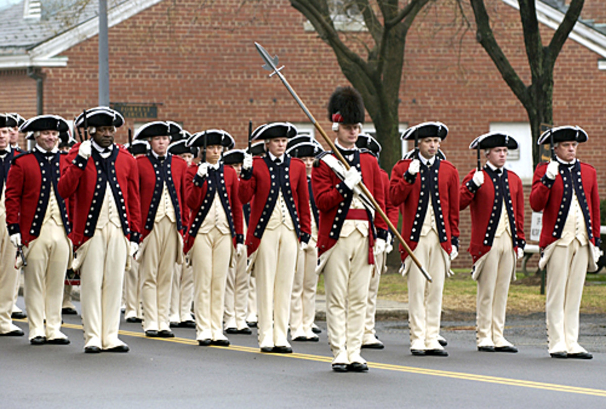 Fife and Drum Corps, United States Army 3rd Infantry Regiment, tribute to the British.