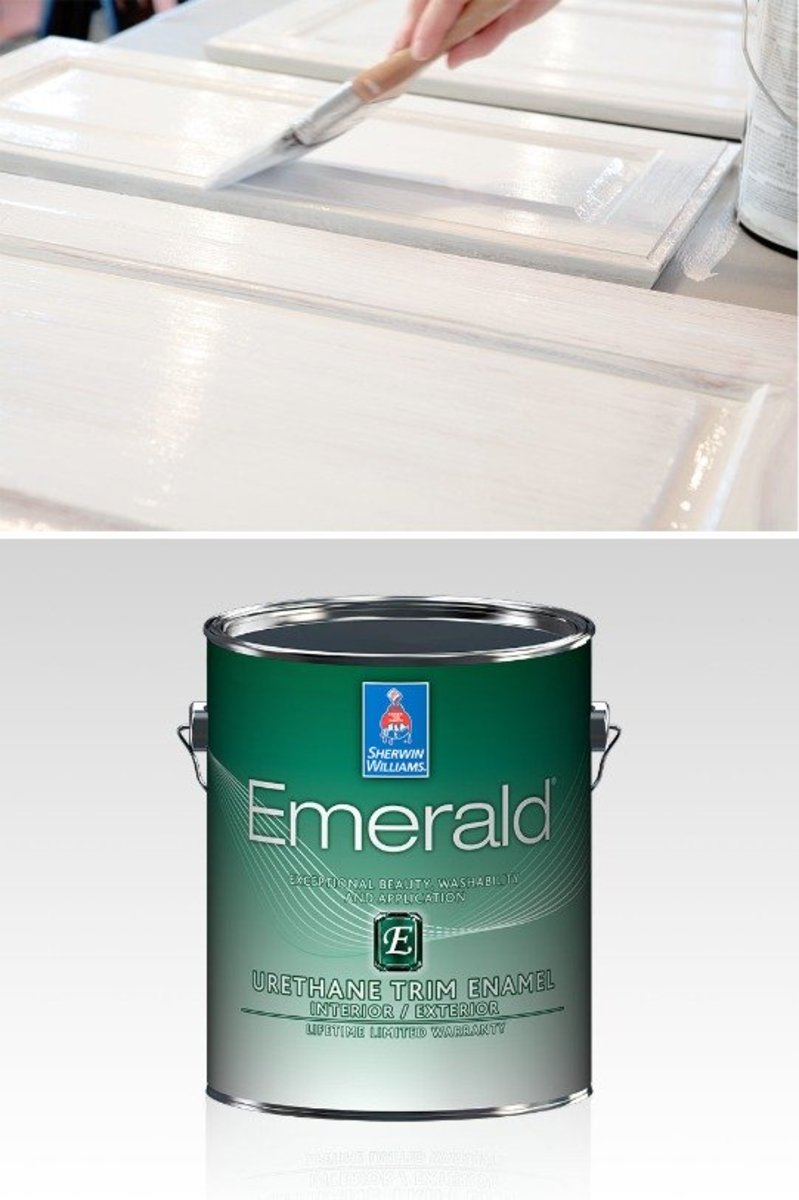 My Review Of Sherwin Williams Emerald Urethane On Cabinets