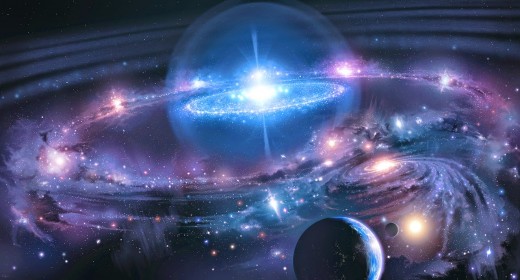 Universe protected and blessed by God's  Providence