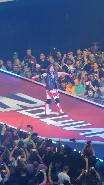 A.J. Styles makes his Wrestlemania debut on April 3, 2016.