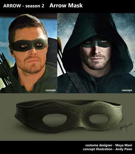 Barry gave Oliver a face mask to go with his ensemble right before he left to head back home to Central City.