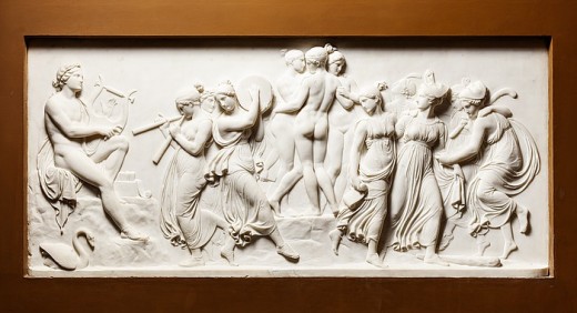 The Dance of the Muses on Helicon.