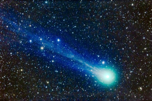 Comet tails can measure 10 million kilometres long. 