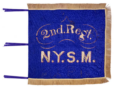 Standard of the 2nd Regiment, New York Militia