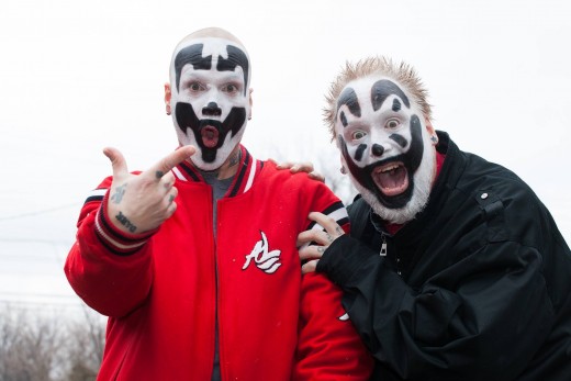 Insane Clown Posse claims to be evangelical Christians. As a former fan I say that's far from the truth as evident by that interview link.
