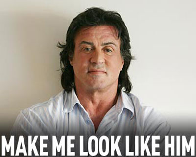 No need to look like Stallone taking HGH when you look better than him