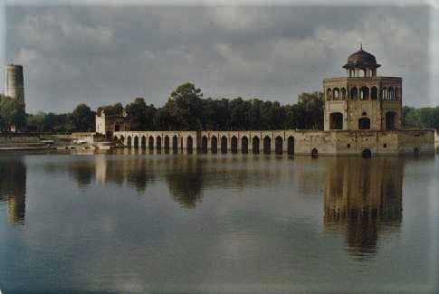 Hiran Minar, located near Lahore in Punjab province, was built by the 4th Mughal Emperor Jahangir in the memory of his pet deer.