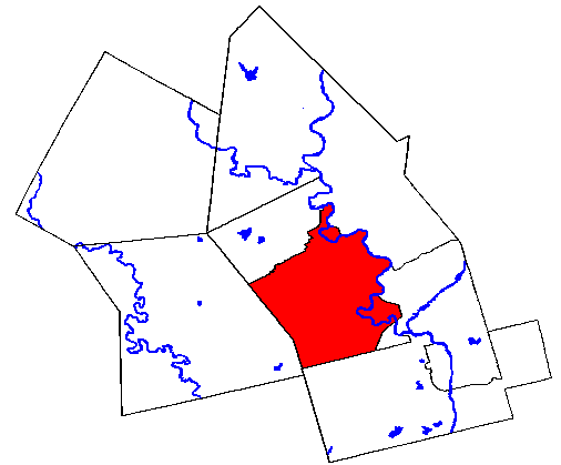 Map location of Kitchener, Ontario 